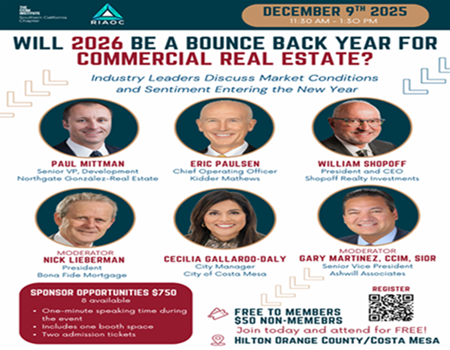 CCIM RIAOC LUNCH PANEL: Will 2026 be a Bounce Back Year for Commercial Real estate?