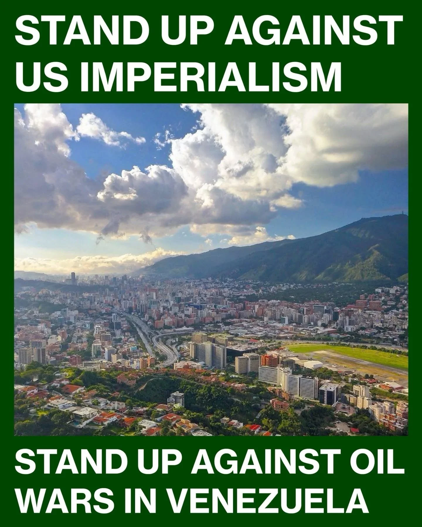 US out of Venezuela.