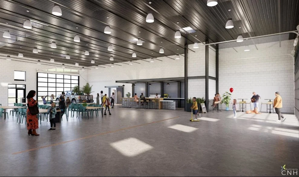 Hometown Amenities: Creating community connections through re-purposed space