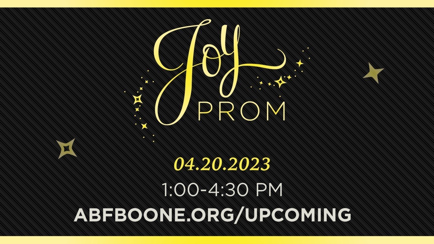 This weekend is the annual Joy Prom at my home church @AllianceBibleFellowship! This is such an important event focused on our special medical and intellectual/developmental needs community. I'm proud to have contributed to this year&rsquo;s event by