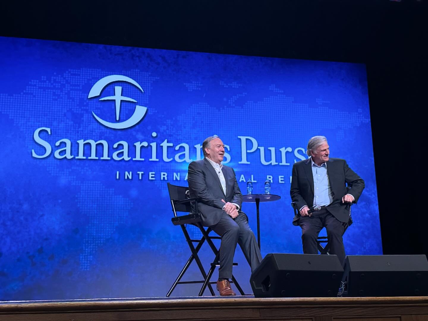 Glad to have been invited to join members of @SamaritansPurse international staff today for a discussion on the ongoing crises in Ukraine, Israel, and Sudan, led by @Franklin_Graham, former Secretary of State @MikePompeo86, and @BlowingRockNC Mayor C