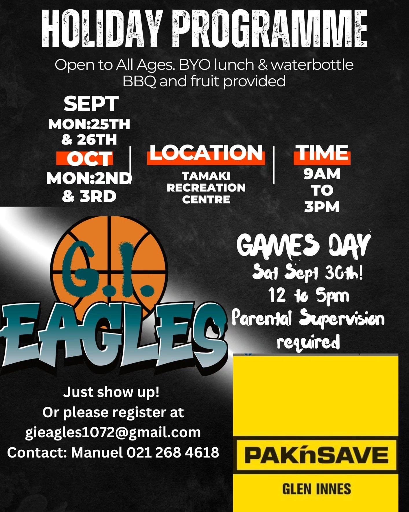 GI Eagles Basketball - Saturday