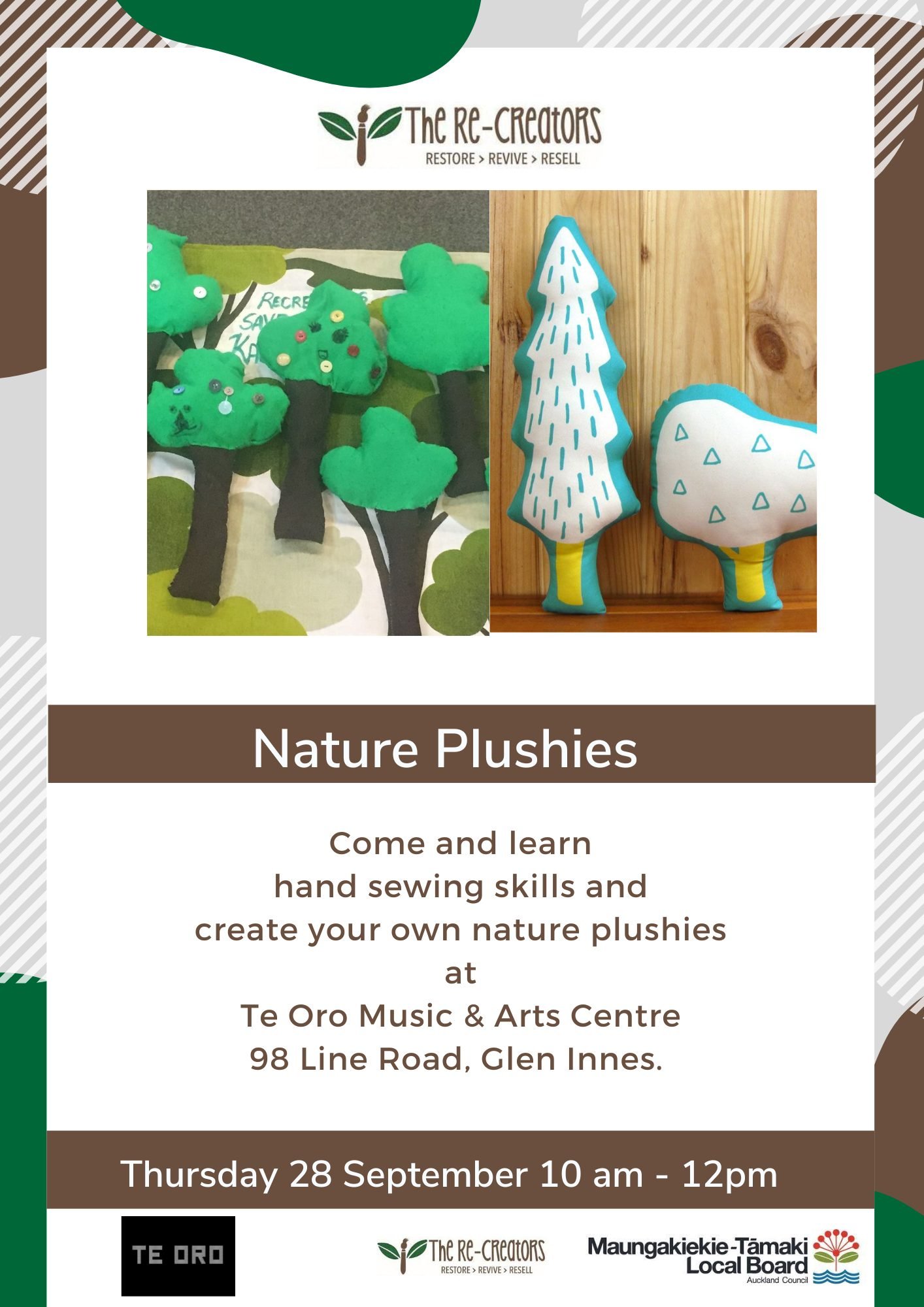 The Re-Creators: Nature Plushies