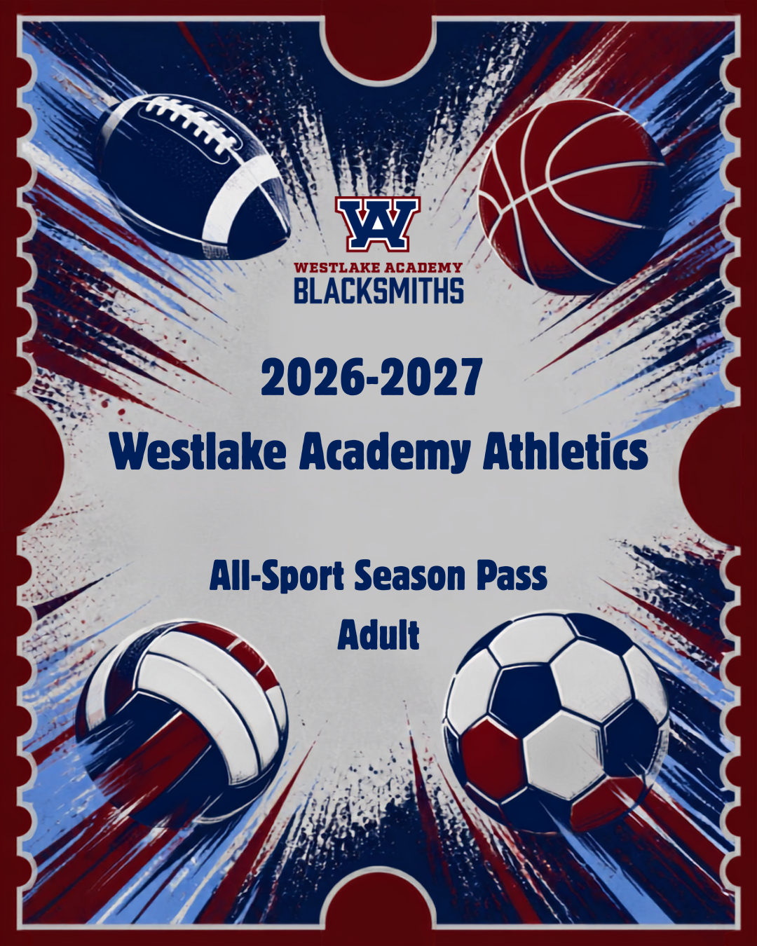 WA All-Sport Adult Season Ticket (2026-2027)