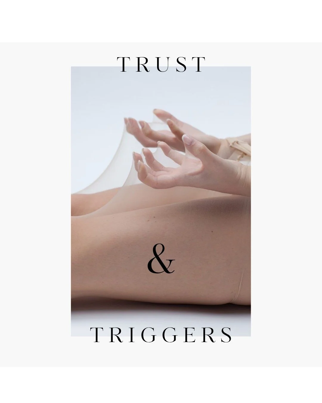 Nothing to read here, just the universe doing its magical thing and creating crazy coincidences you just can't make up.

 A note on triggers as well. As a word itself, the word &quot;trigger&quot; has become triggering. I welcome a trigger, by whatev