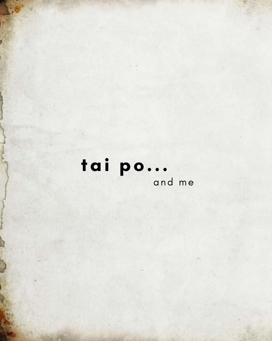 Posting what I think and feel is quite second nature to me, and yet as I wrote this I felt quite cautious not to say the wrong thing, not to trivialize the incidents in Tai Po, not to make this all about me.

There are so many feelings going around t