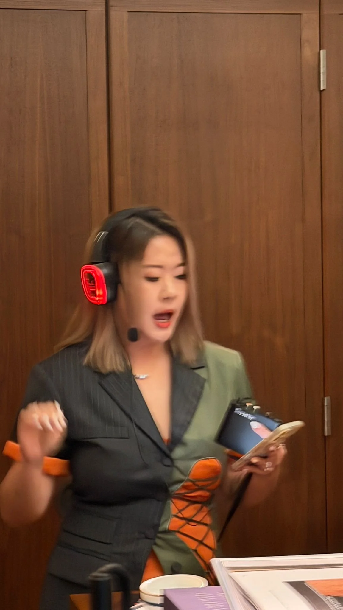 Christina Ko leading Inner Radiance breathwork meditation for De Beers Hong Kong VIP media event