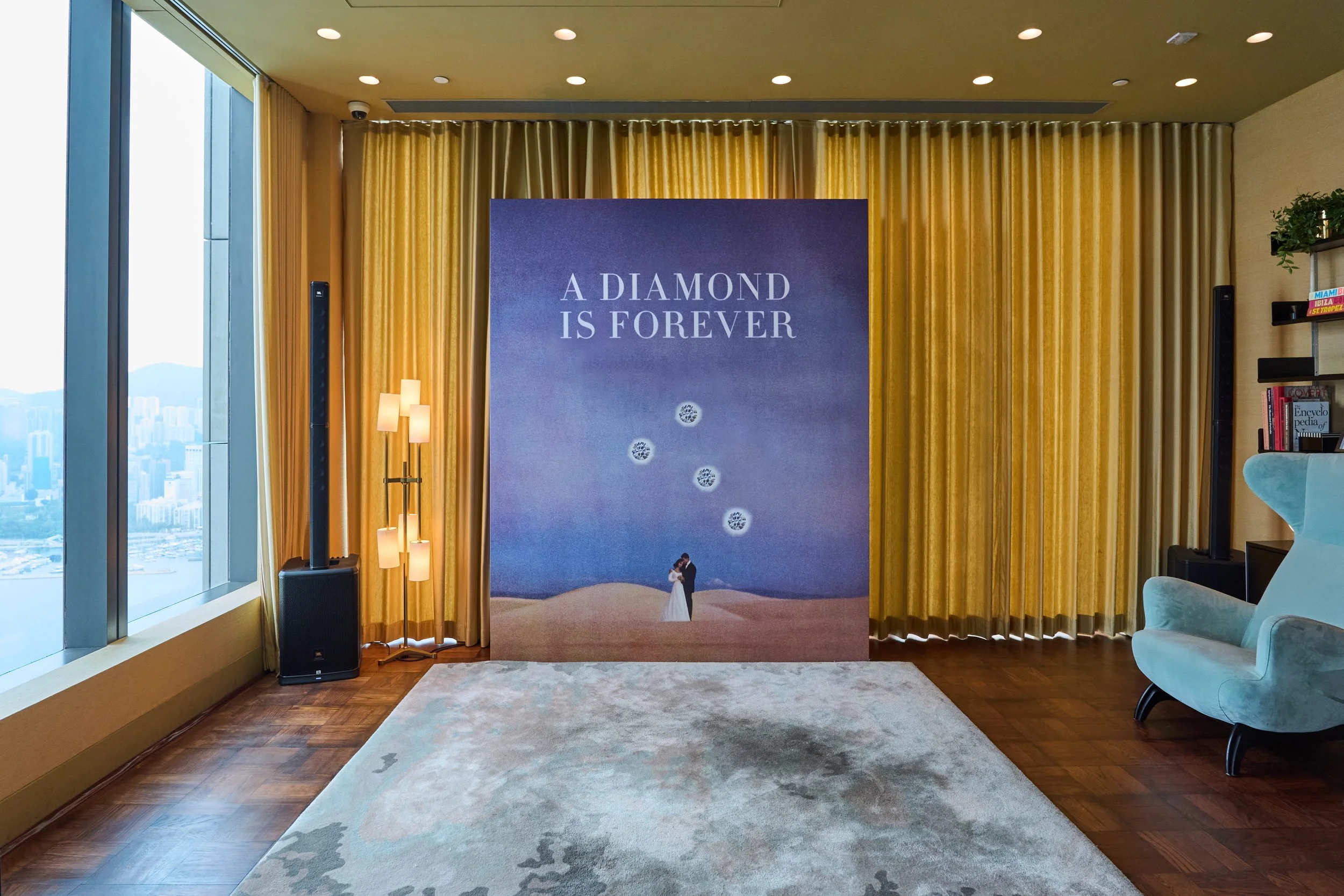 Christina Ko leading Inner Radiance breathwork meditation for De Beers Hong Kong VIP media event