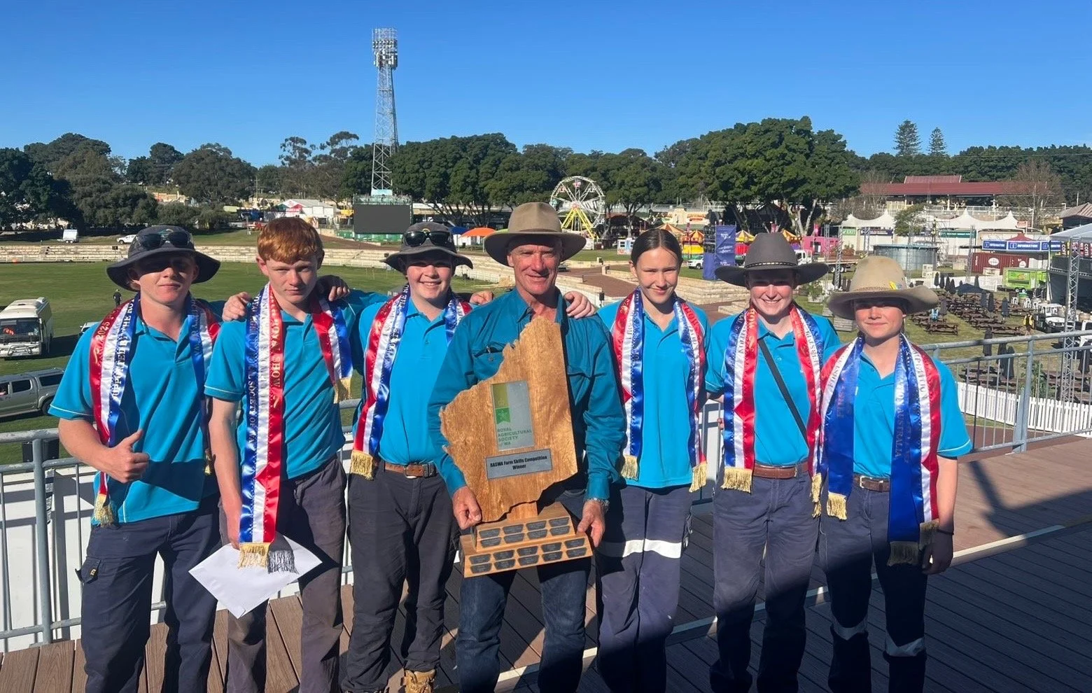 We&rsquo;re excited to share that Denmark has once again taken out the top spot at the RAS Farm Skills Competition! 🌾💪
On Thursday, three of our College teams competed in the annual challenge, tackling 14 events including tractor driving, fencing, 