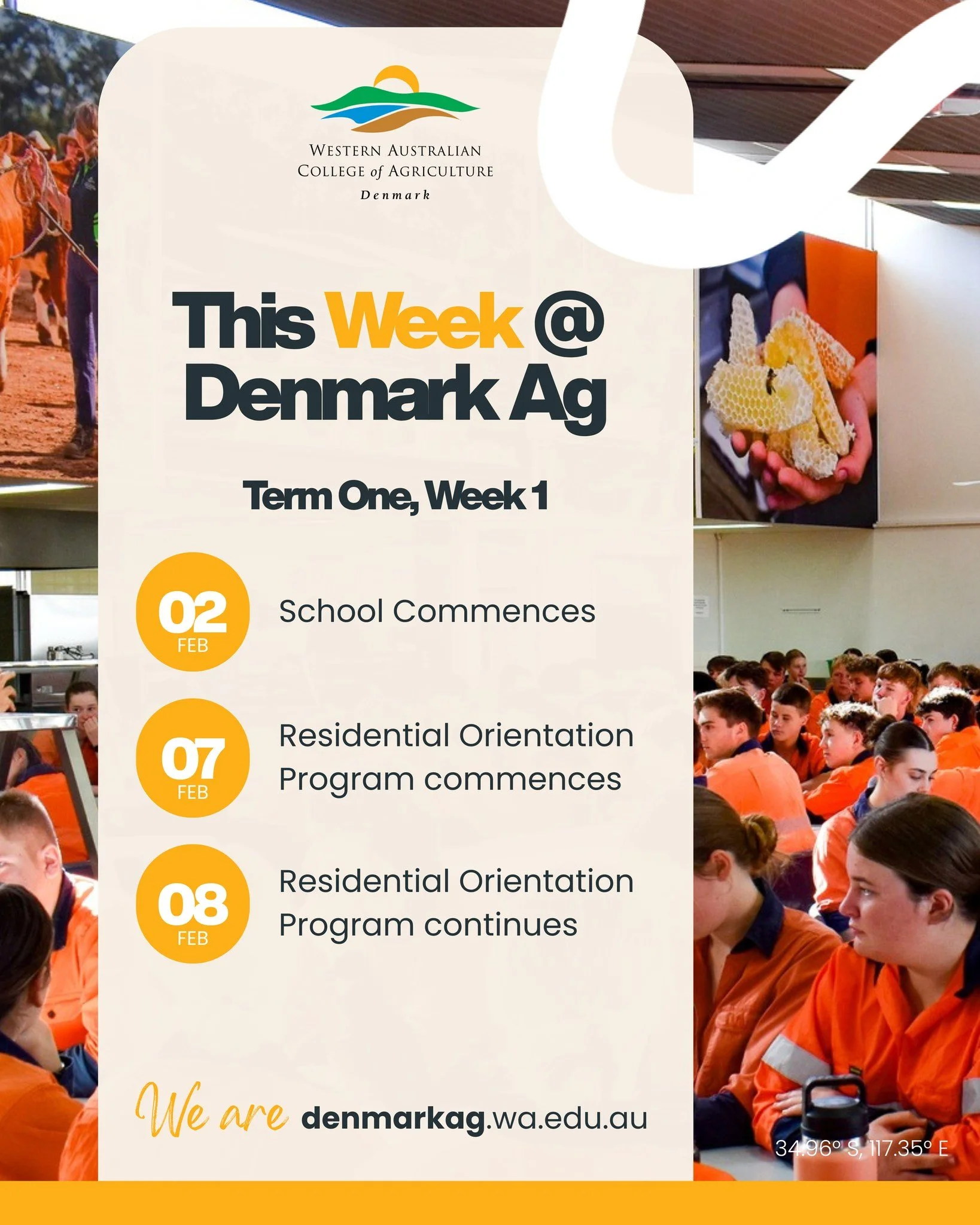 The gates are open and the year is in gear! 🚜💨

Welcome to the first full week of Term 1. It&rsquo;s been fantastic to see our students back on campus, in the workshops, and out on the farm. To help everyone settle in, here is a look at what&rsquo;