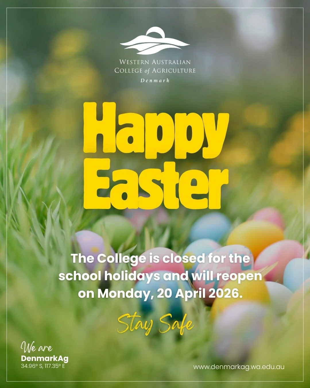 🐣🍫 Last day of term fun!

Our students wrapped up the term with a classic Easter Egg Hunt, spreading out across the grounds in search of some well-hidden treats. Plenty of laughs, a bit of friendly competition, and a great way to finish off a busy 