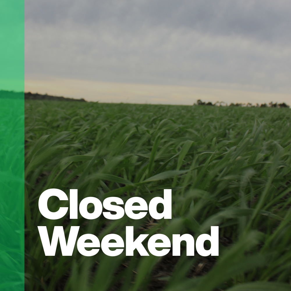 Closed Weekend