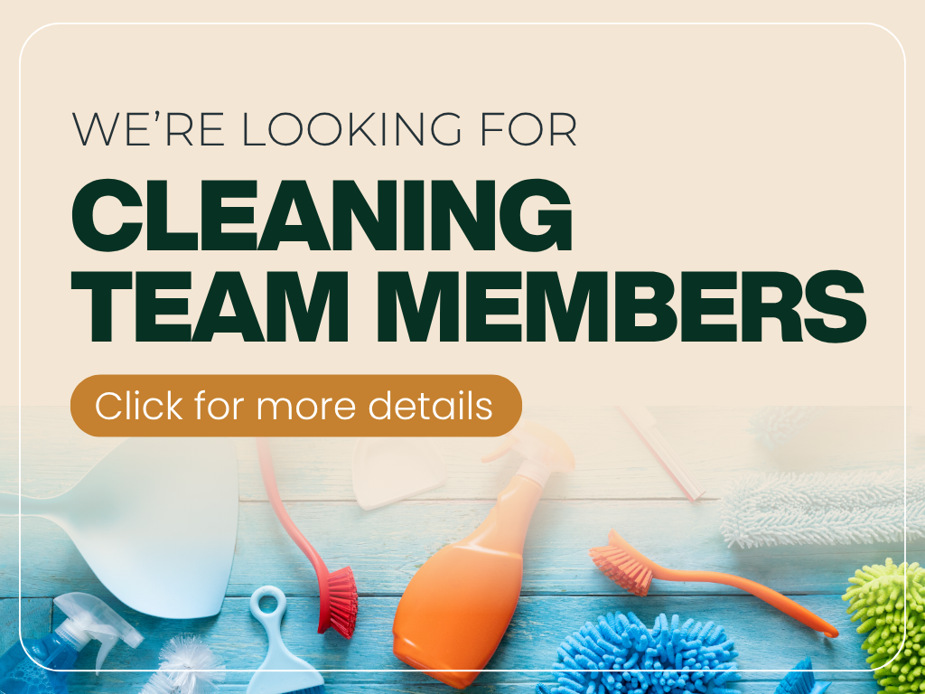 Join Our Cleaning Team!