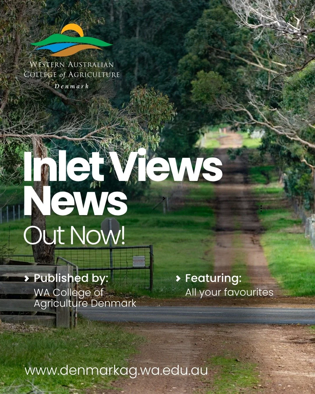 📖 Inlet Views &ndash; Issue 5, 2026 is out now!

Catch up on the latest news and highlights from WA College of Agriculture Denmark.

In this issue:
🌾 Celebrating student success at agricultural competitions
📋 Our new Business Plan 2026&ndash;2029
