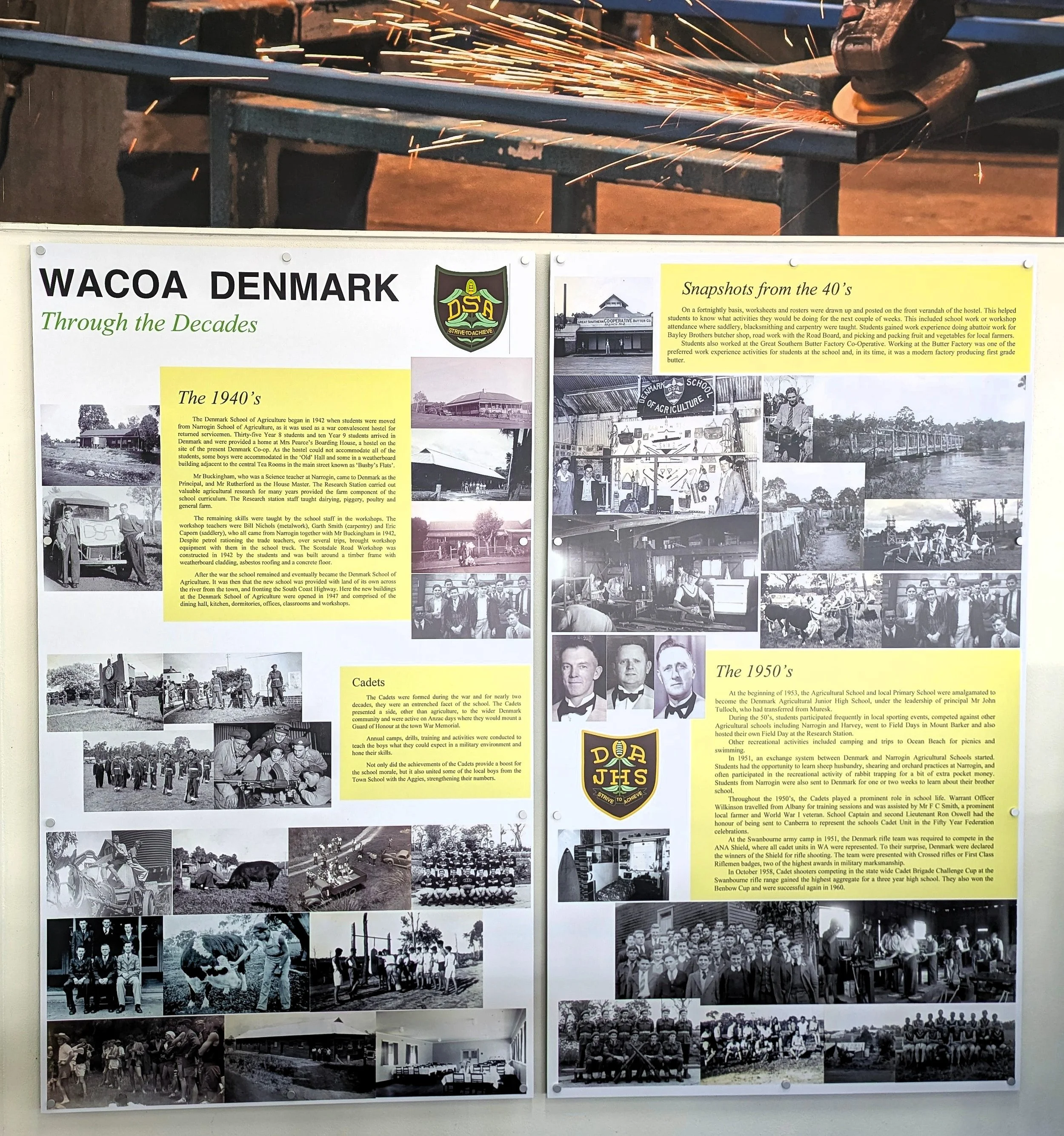 History Wall, College Dining Room