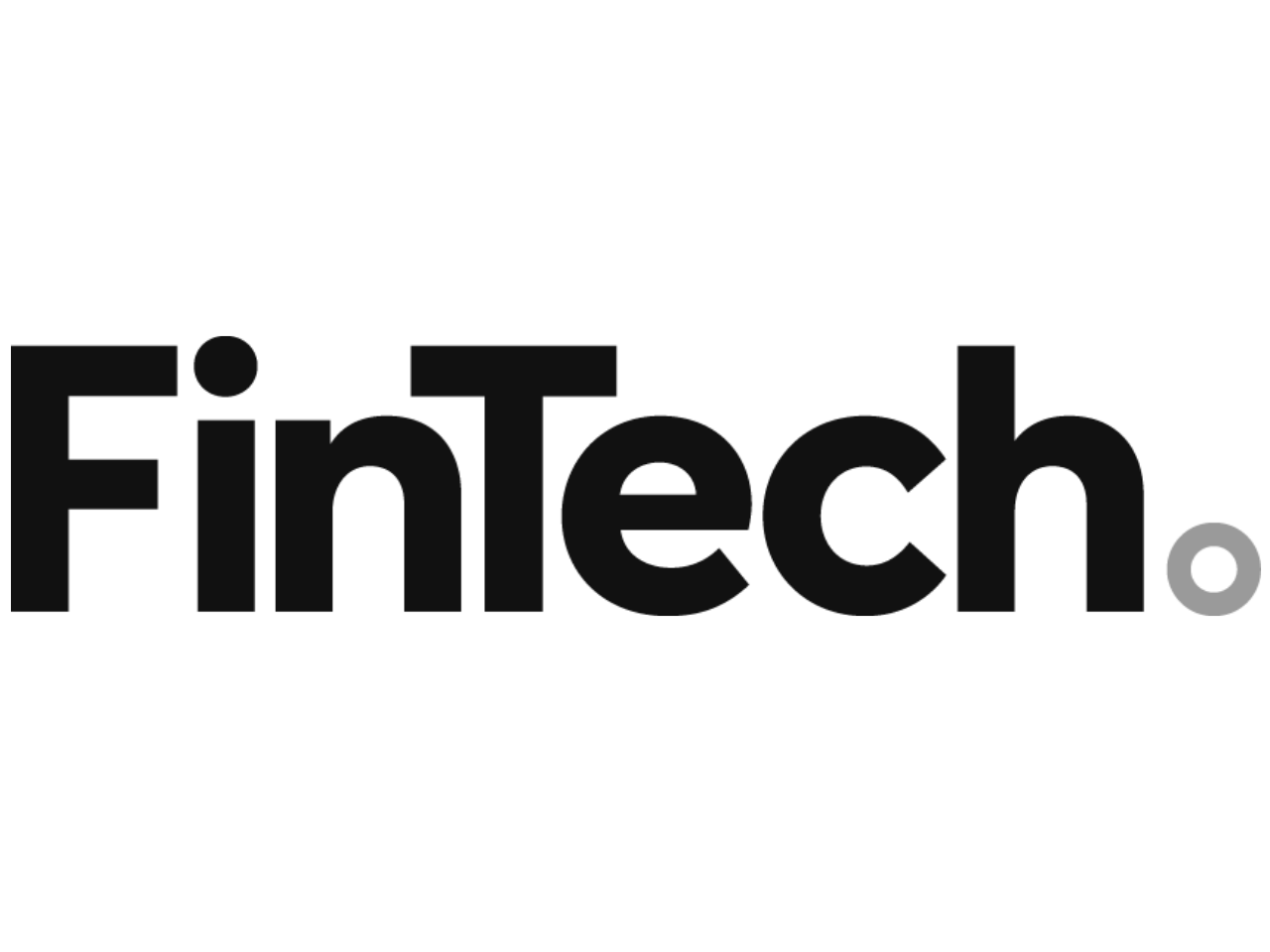 FInTech logo in black and gray text