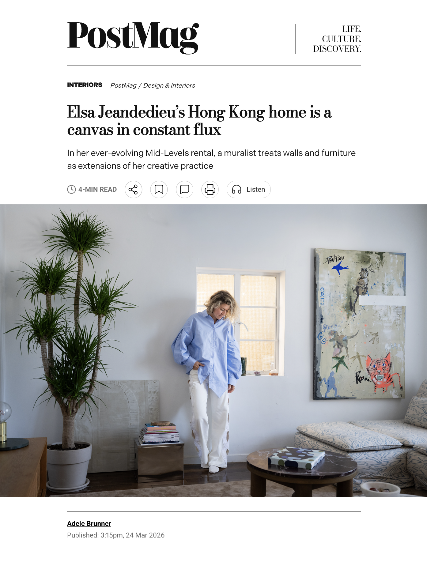 SCMP, PostMag, March, 2026