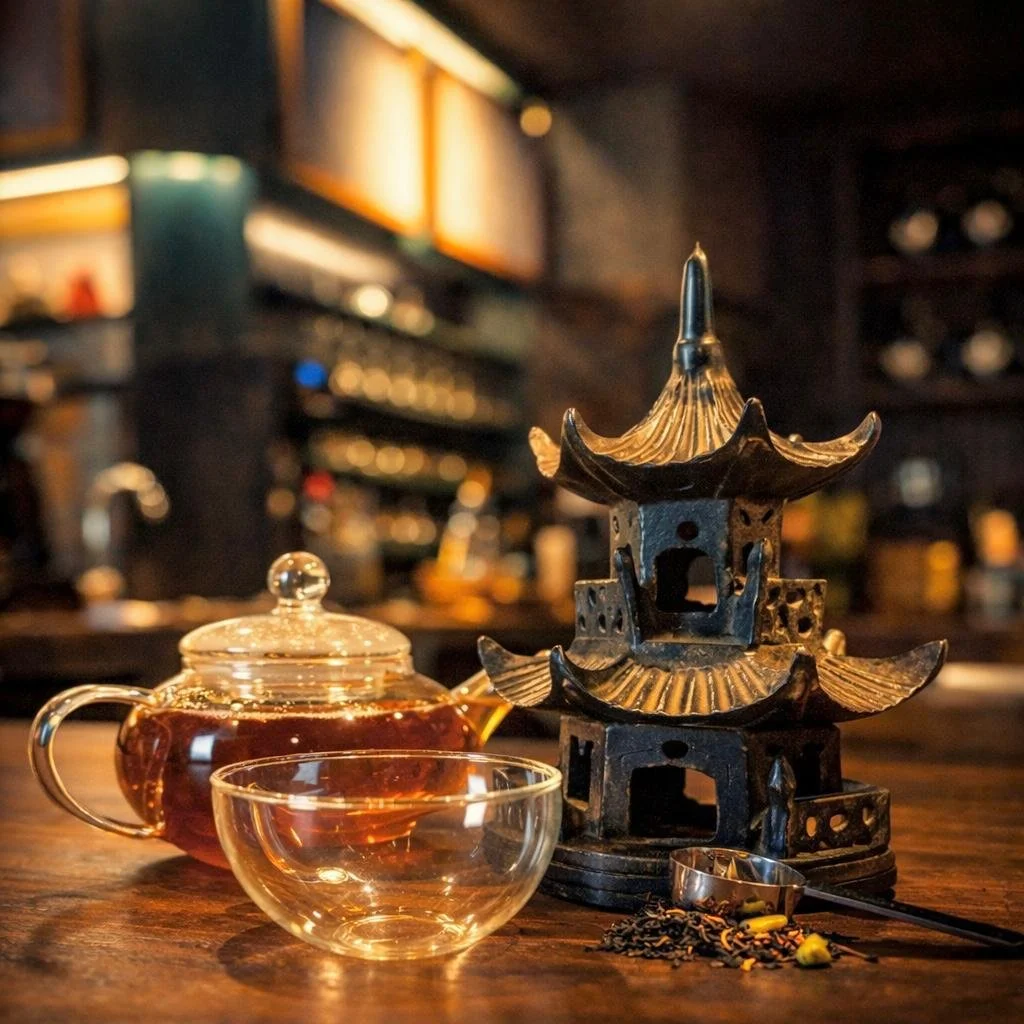 Tea selection at London Wall Tea &amp; Coffee