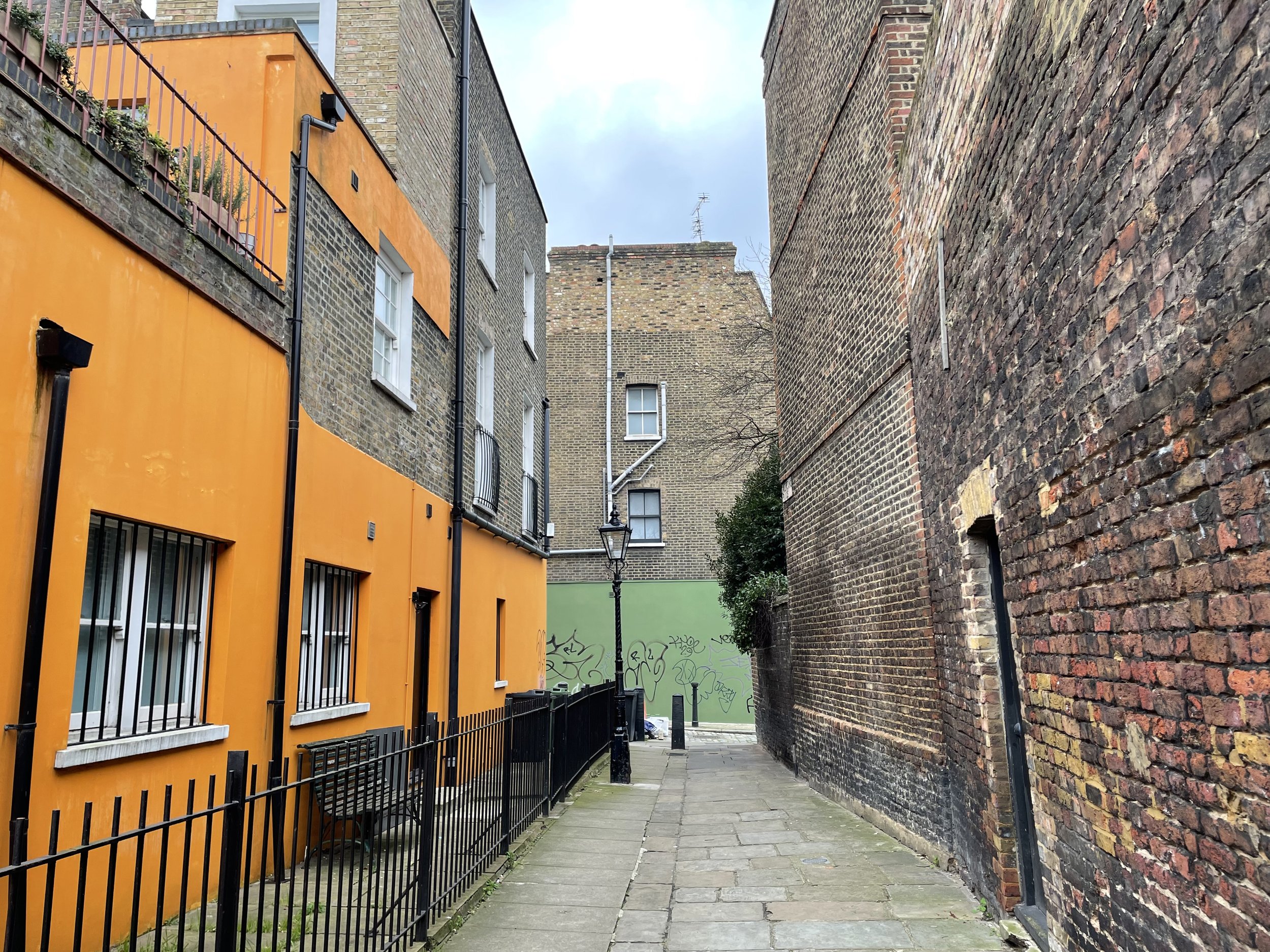 The alleyway featured in the End Game video