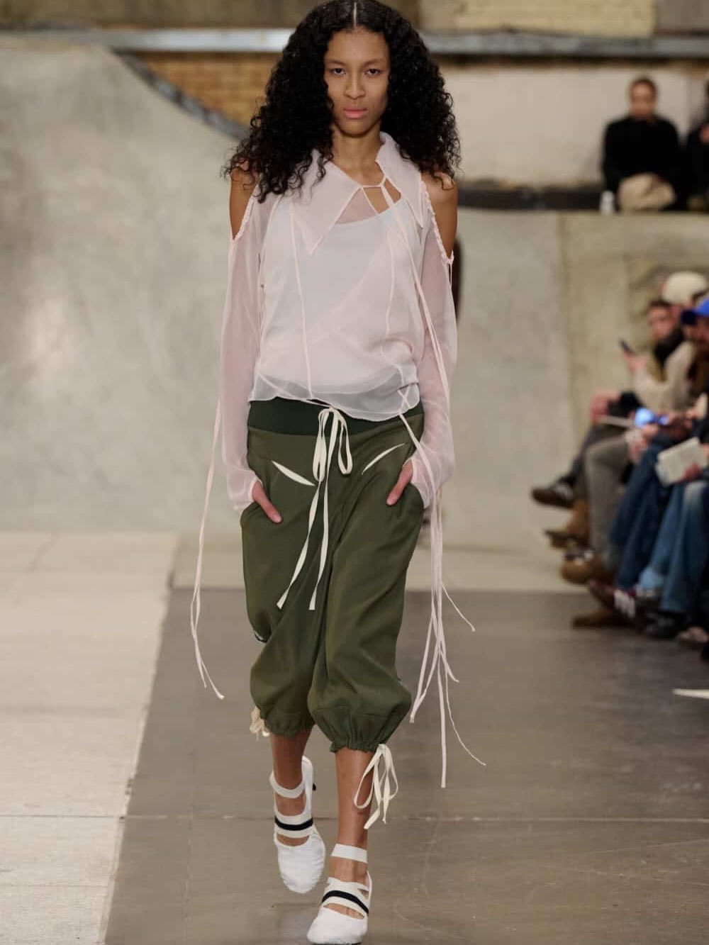 -FASHION EAST LFW- 
3 incredible desighners 
@mayhew__ 
@goyagoma 
@jacek_gleba 
Hair team headed up by @lachlanmackie ❤️ 
Thankyou for having me @bumbleandbumbleuk what a show! 
@fashion_east ❤️