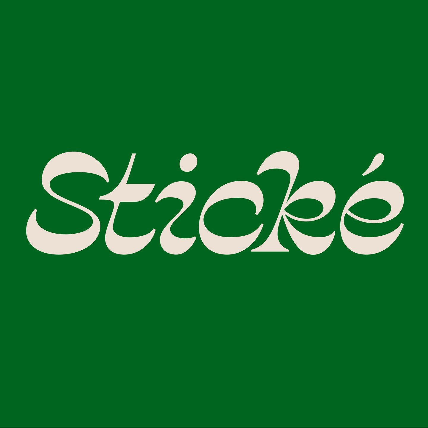 Anyone for Stick&eacute;?

Fun little brand we&rsquo;re working on for @harthampark 

Stick&eacute;, also called stick&eacute; tennis, is an indoor racquet sport invented in the late 19th century merging aspects of real tennis, racquets and lawn tenn