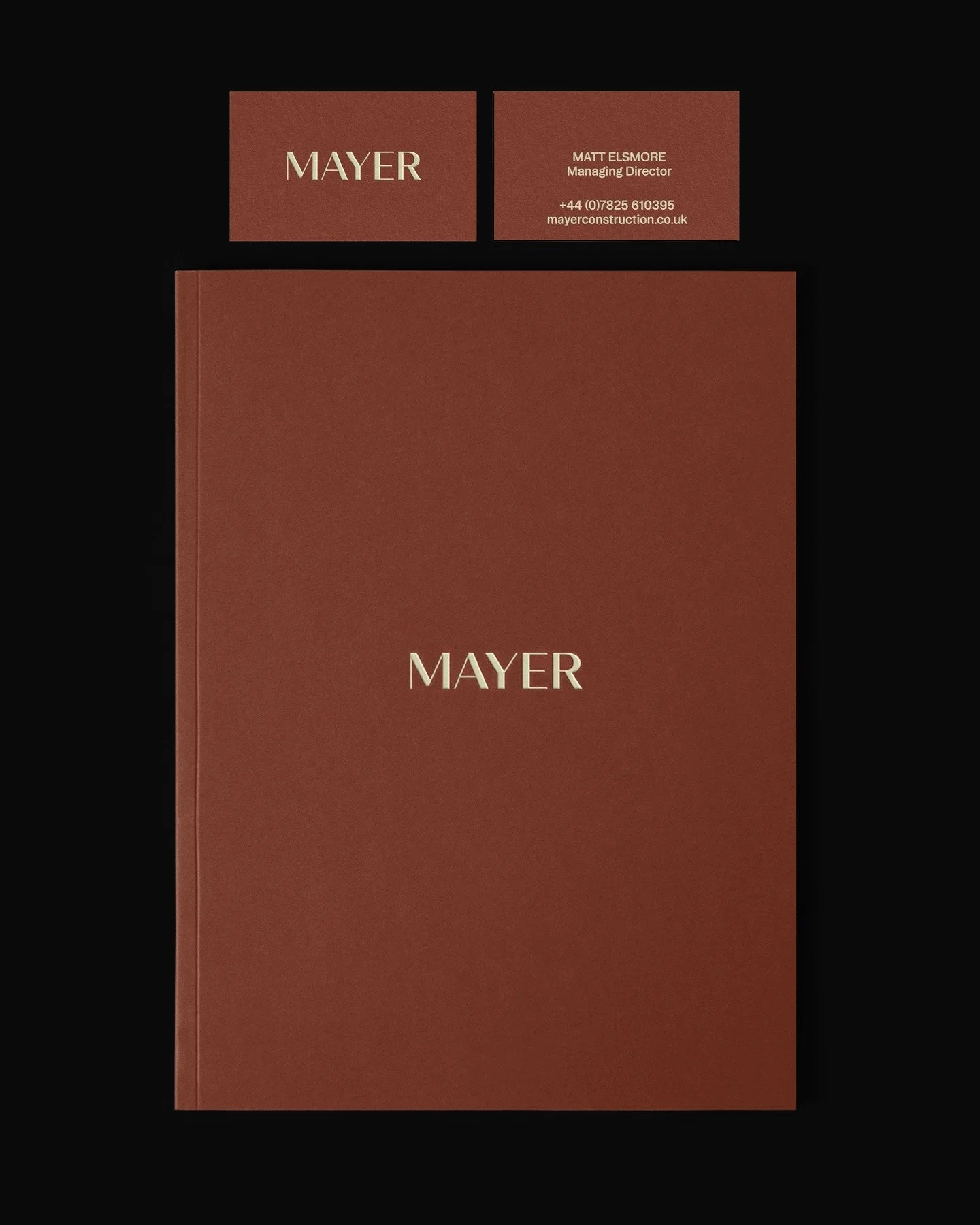 Printed items for @mayer_construction_ltd 

Full case study on our website.

Branding by @madebystudio25