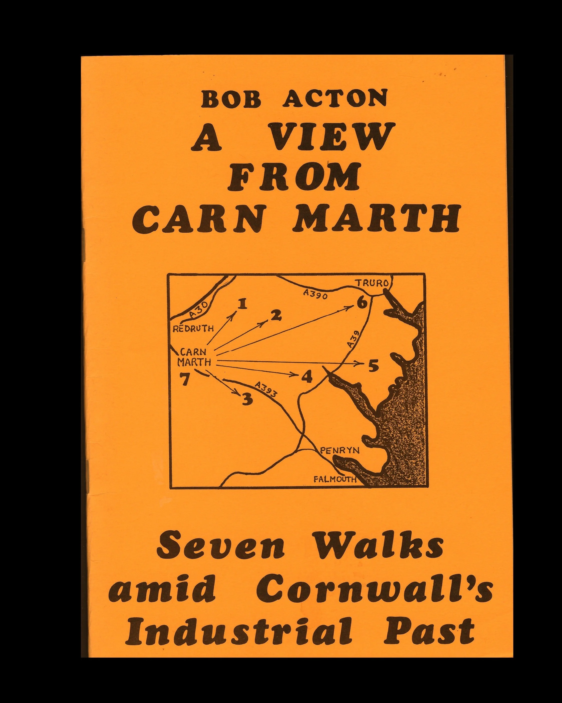 A few images from a collection of printed walking guides dating back to the 1980s, discovered in an old bookshop in Cornwall.

There's a certain charm in the naivety of the designs. The paper stock, the misprints, the ink bleeds, the limited use of c