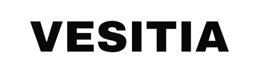The word 'VESITIA' written in bold, black, uppercase letters.