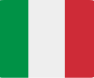 drapeau italien le contenu pouvant être dispensé orienté autour de la langue italienne