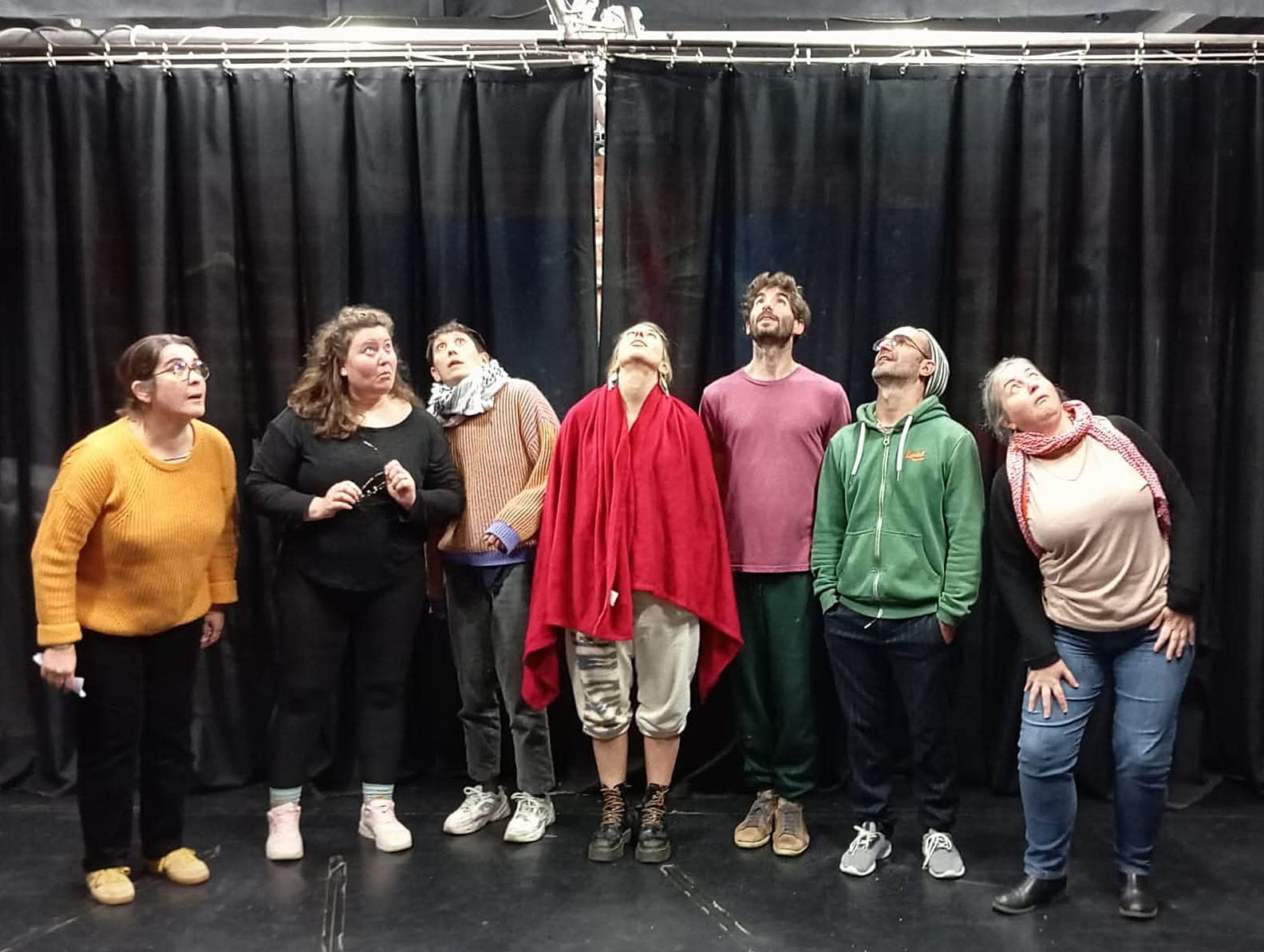 Stage théâtre d'impro voix clown, Liré Orée d'Anjou