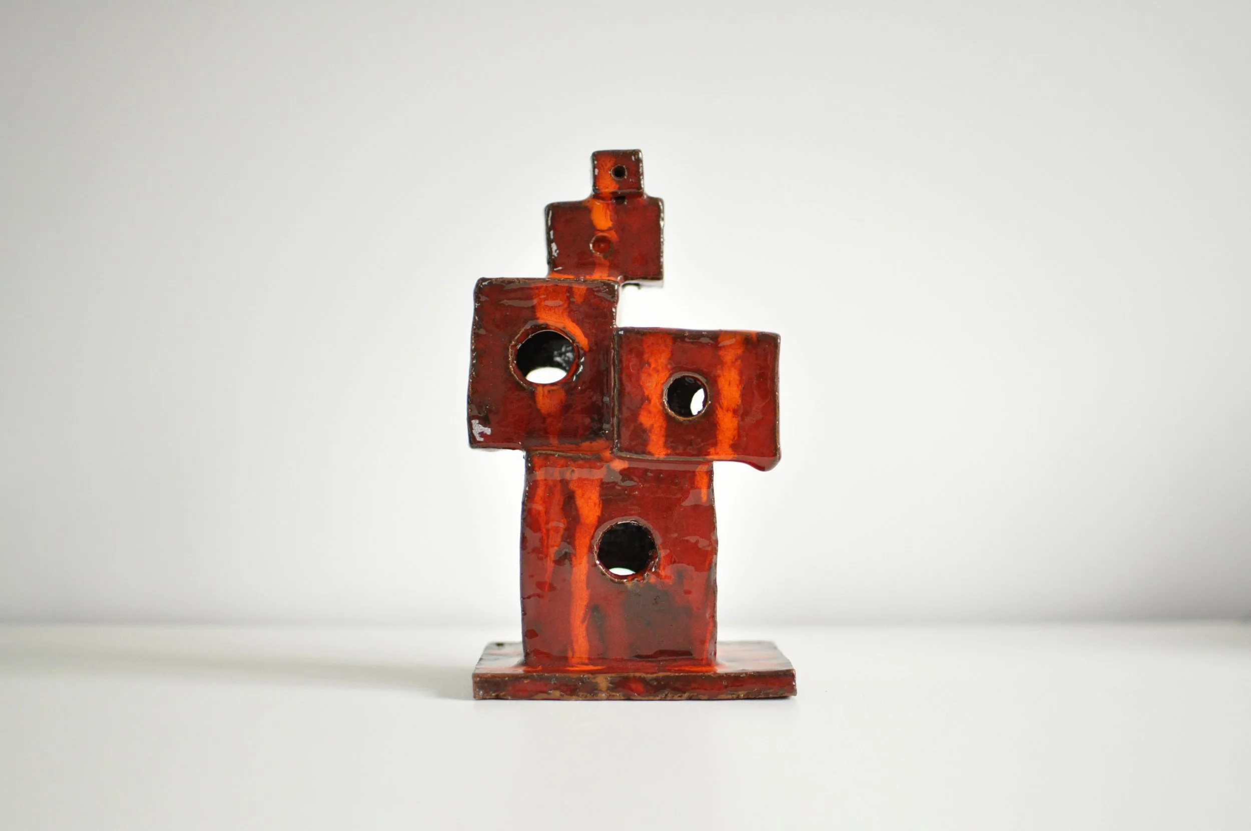 Brutalist Studio Pottery Sculpture