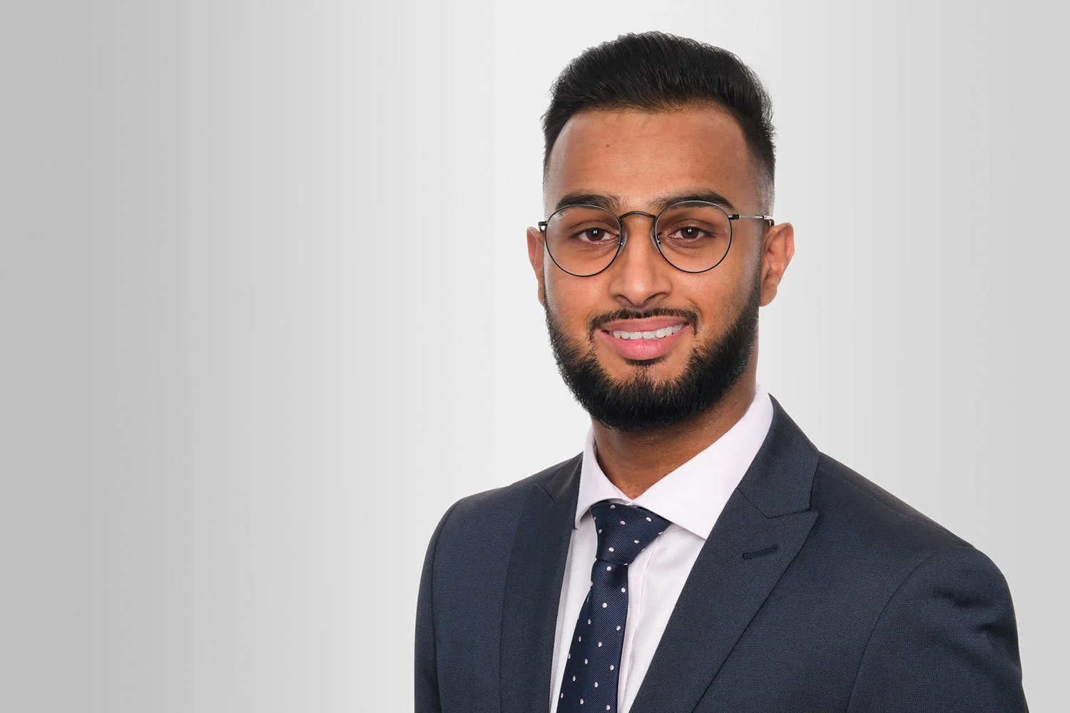 man in suit corporate headshot