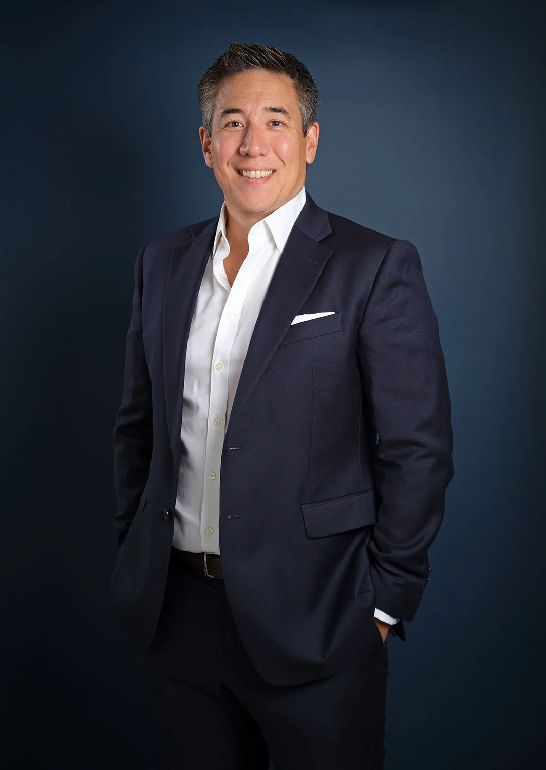 business man standing