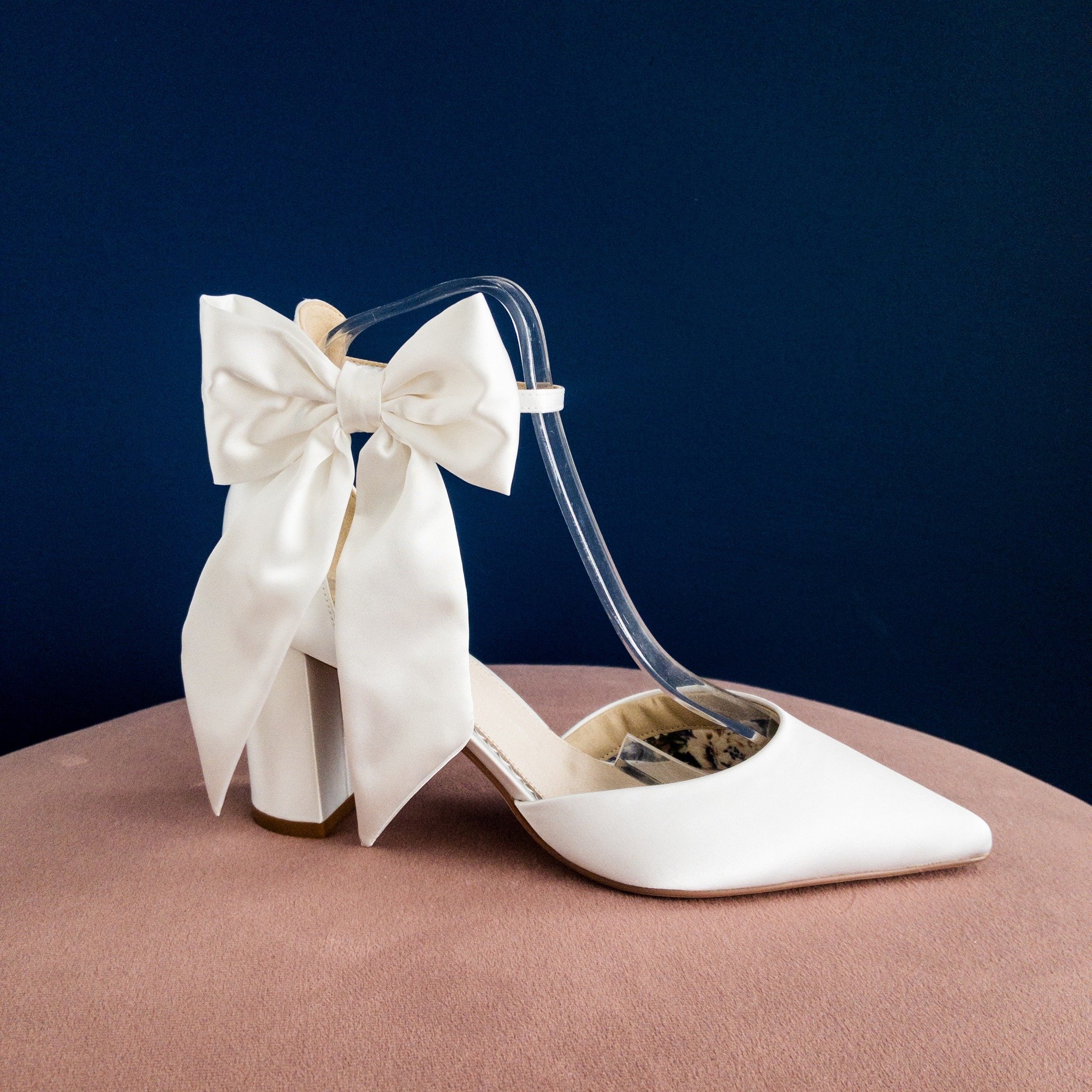 Introducing my latest obsession: the stunning Liberty bridal shoe! ✨💍✨

With a detachable River satin bow, it&rsquo;s the ultimate in chic sophistication and the perfect complement to your wedding gown. 

Ready to find your Perfect Bridal shoes with