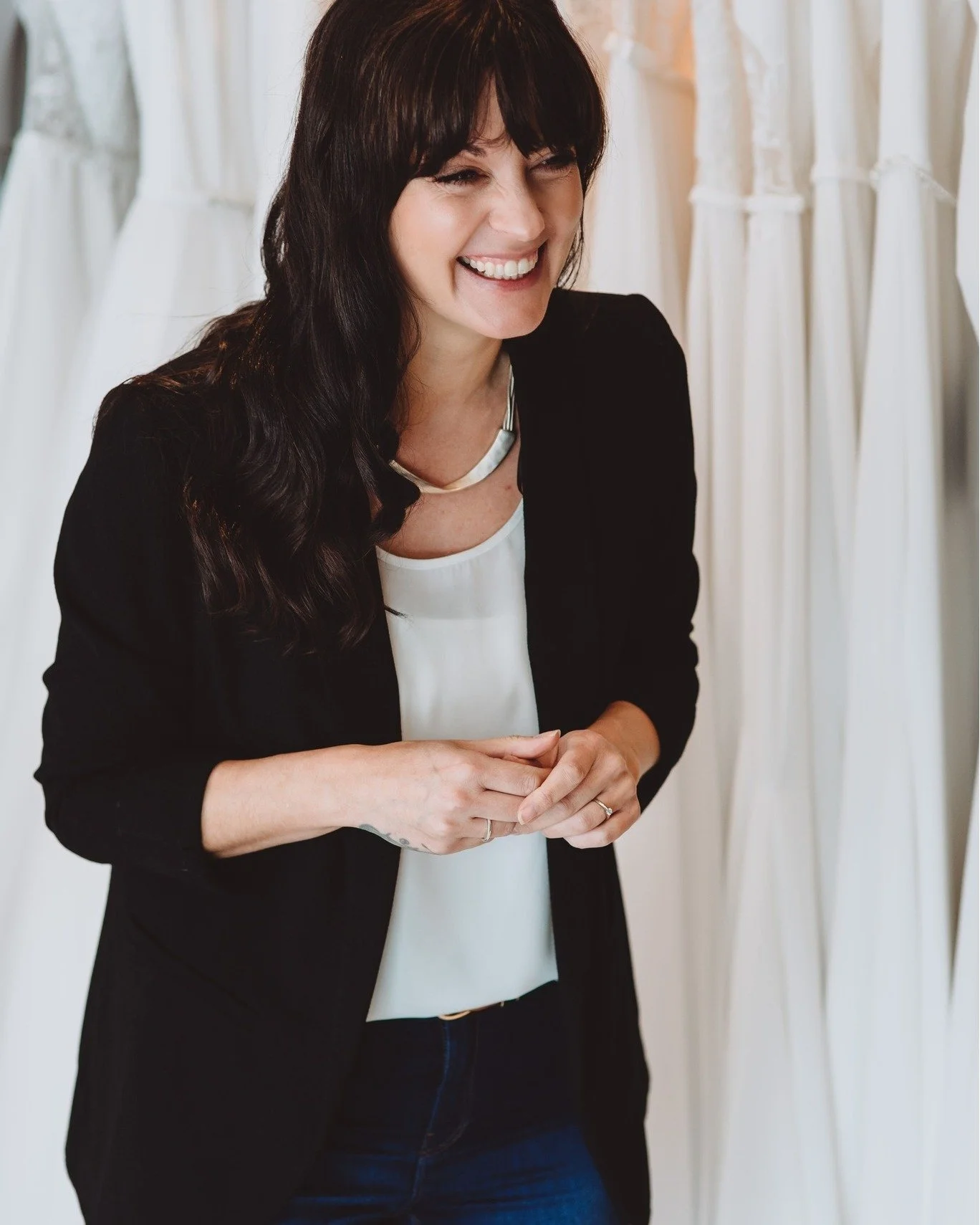 ✨ Just me here; Emma, living my best life here at Shade Bridal Boutique in Ruddington ✨ 

Since 2019, the wonderful @msmeganwilson has been capturing me doing what I love most &mdash; chatting, laughing, and (trying!) to take a &lsquo;good&rsquo; pho