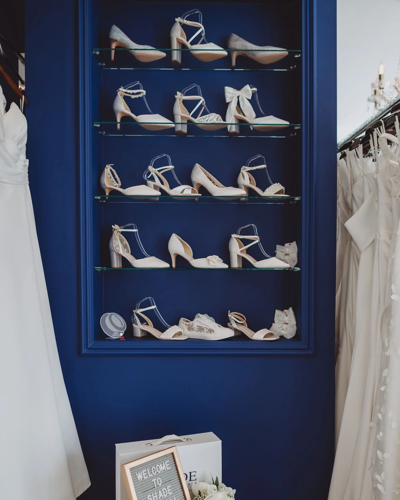 Your dress may steal the spotlight&hellip; but your bridal shoes carry you through every unforgettable moment 🤍✨

From that first step down the aisle to dancing the night away, the right pair isn&rsquo;t just about style &mdash; it&rsquo;s about com