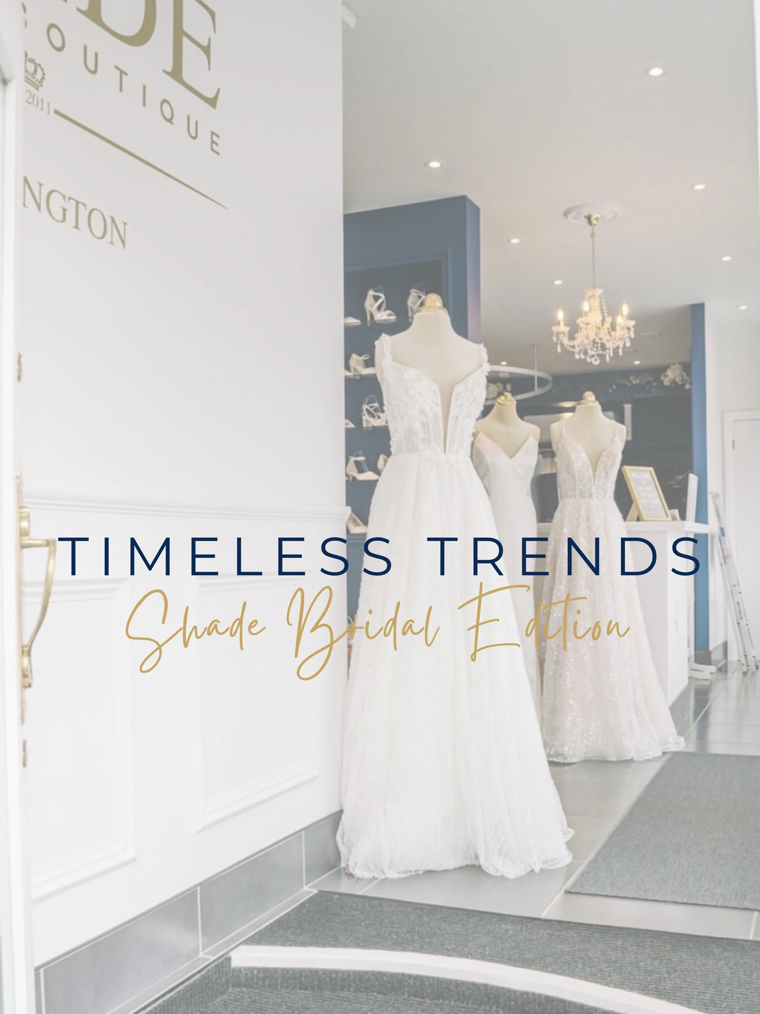 Timeless bridal trends will always have our heart. ✨
We love all of these @atelier.wu details. 

While trends come and go, there&rsquo;s something so special about gowns that feel effortlessly elegant year after year. Think clean silhouettes, luxurio