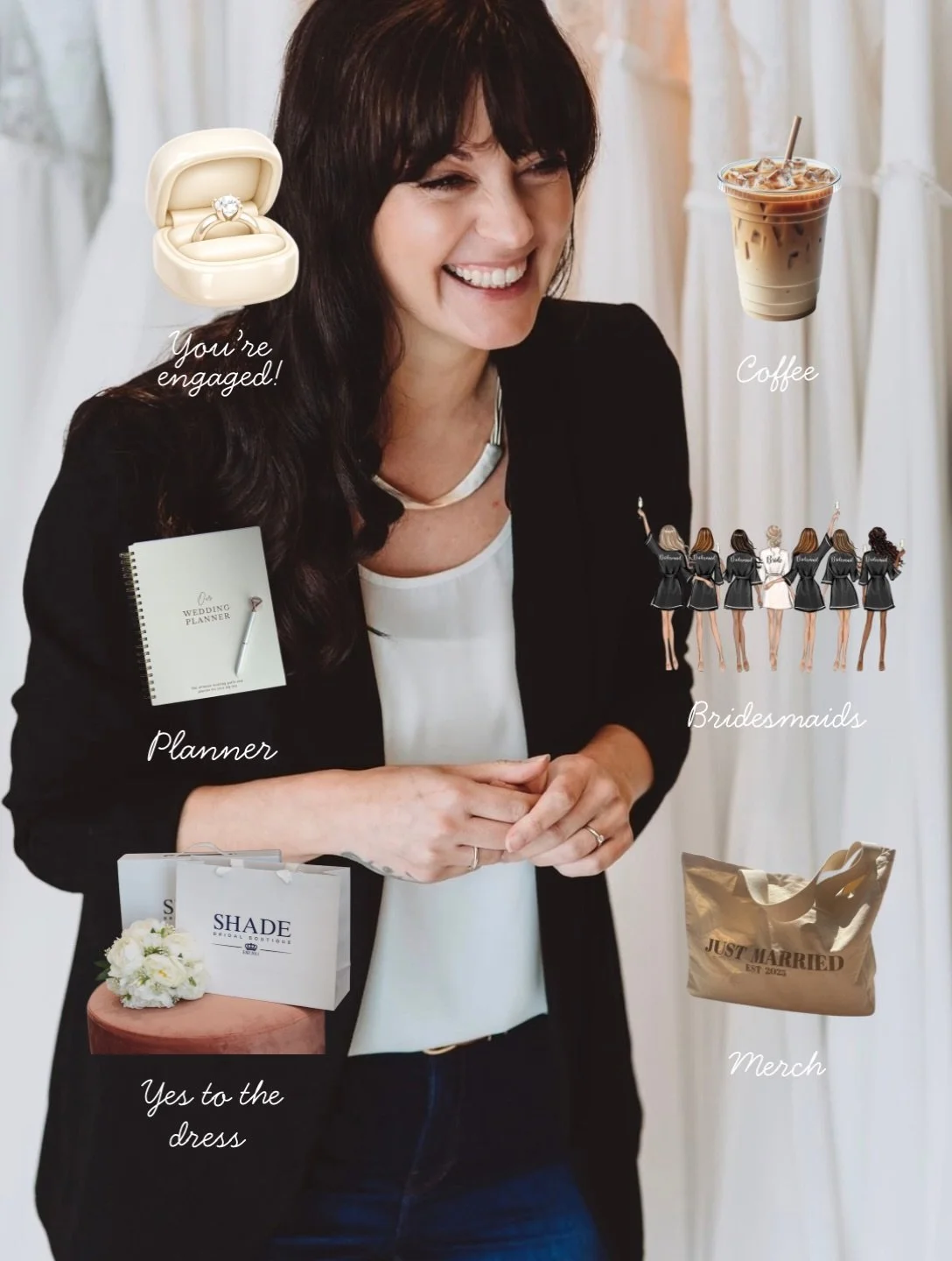 💍 You&rsquo;ve got the ring&hellip; now it&rsquo;s time to enjoy EVERYTHING that comes with being a bride! 🤍

The endless wedding talk, the exciting plans, the group chats with your bridesmaids, the bridal merch you suddenly NEED, the celebrations 