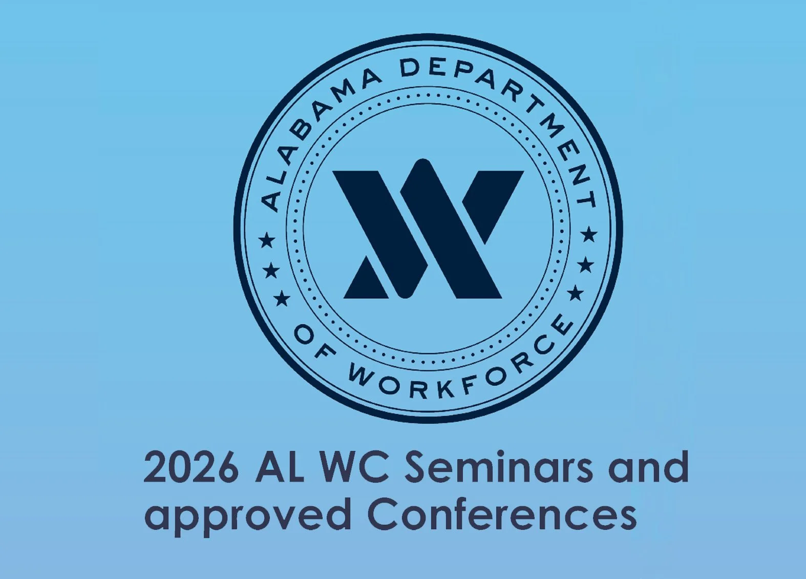 2026 AL WC Seminars and Approved Conferences