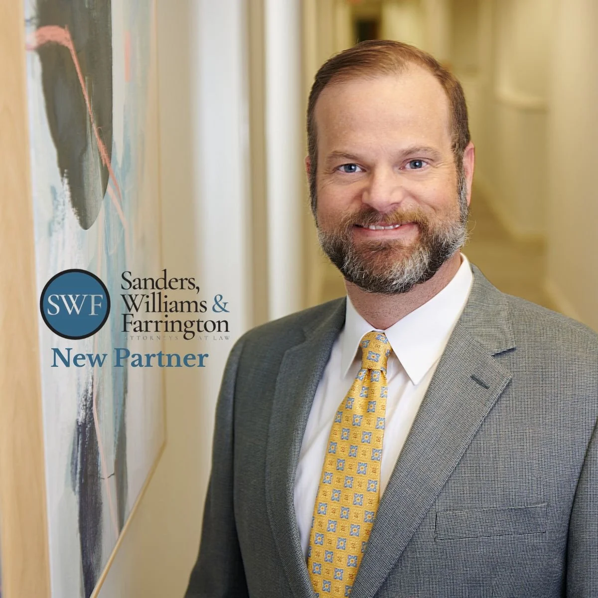 Sanders, Williams &amp; Farrington Welcomes Paul “Vaughan” Russel as Partner