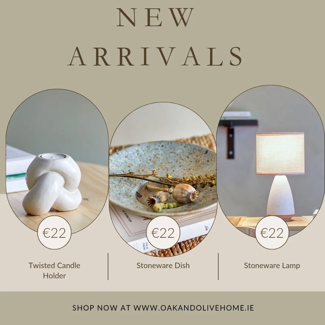 New Arrivals!!! 
Check out the newest pieces of the Spring collection on the website now.
Link in BIO

#oakandolivehome #spring #springdecor #springstyle #modern #modernhome #neutraldecor