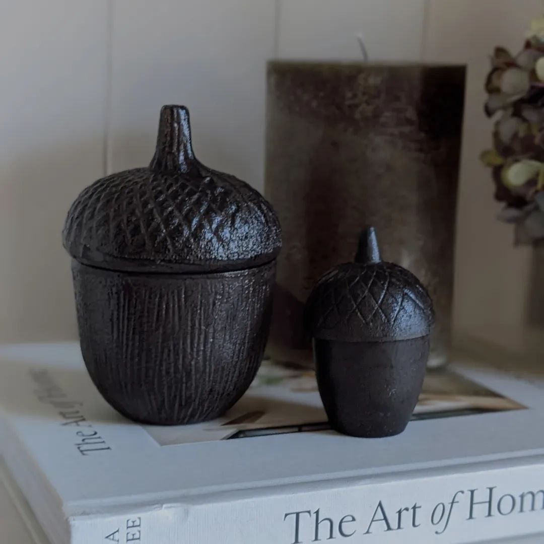 Autumn touches 🍂 How charming are these Iron Acorns.
Available on the website now in two sizes.
Link in BIO

#oakandolivehome #autumnvibes #autumnaesthetic #aesthetic #ａｅｓｔｈｅｔｉｃ