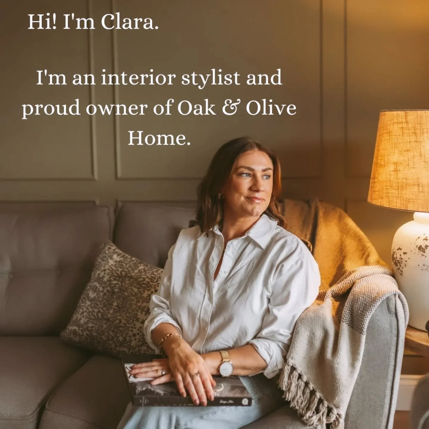 A little reintroduction&hellip; 🤍

Hi, I&rsquo;m Clara, the face behind Oak &amp; Olive Home.

What started at my kitchen table has grown into a little business I&rsquo;m so proud of &mdash; built between school runs, late-night packing sessions and