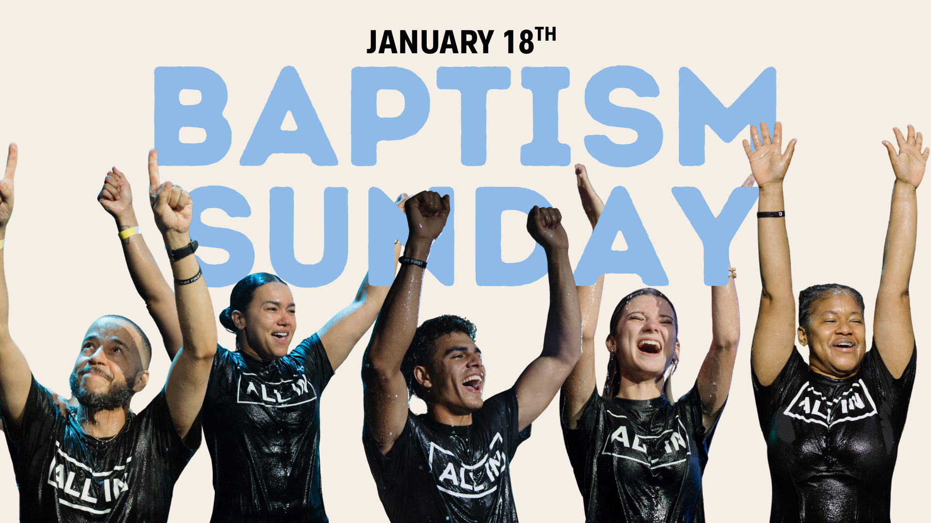 Baptism Sunday
