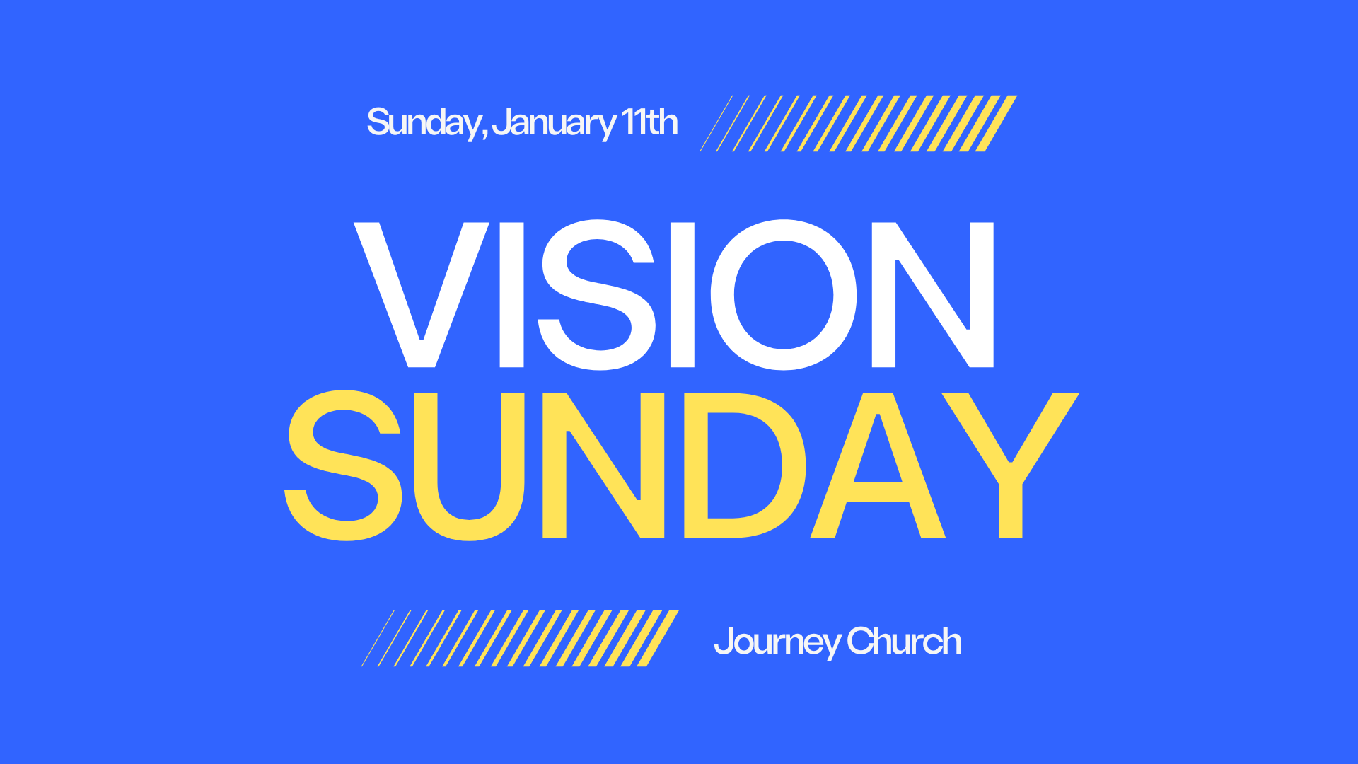 Vision Sunday