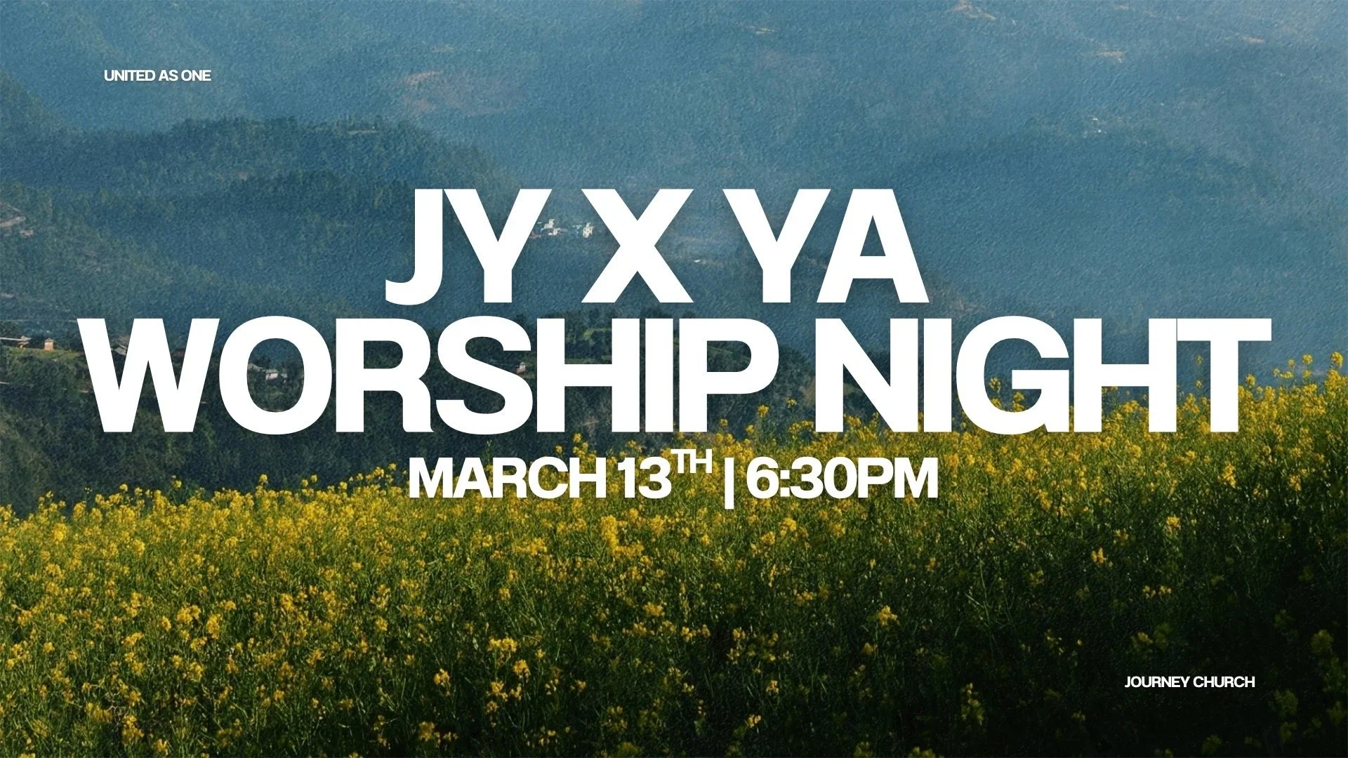 JY &amp; YA Worship Night