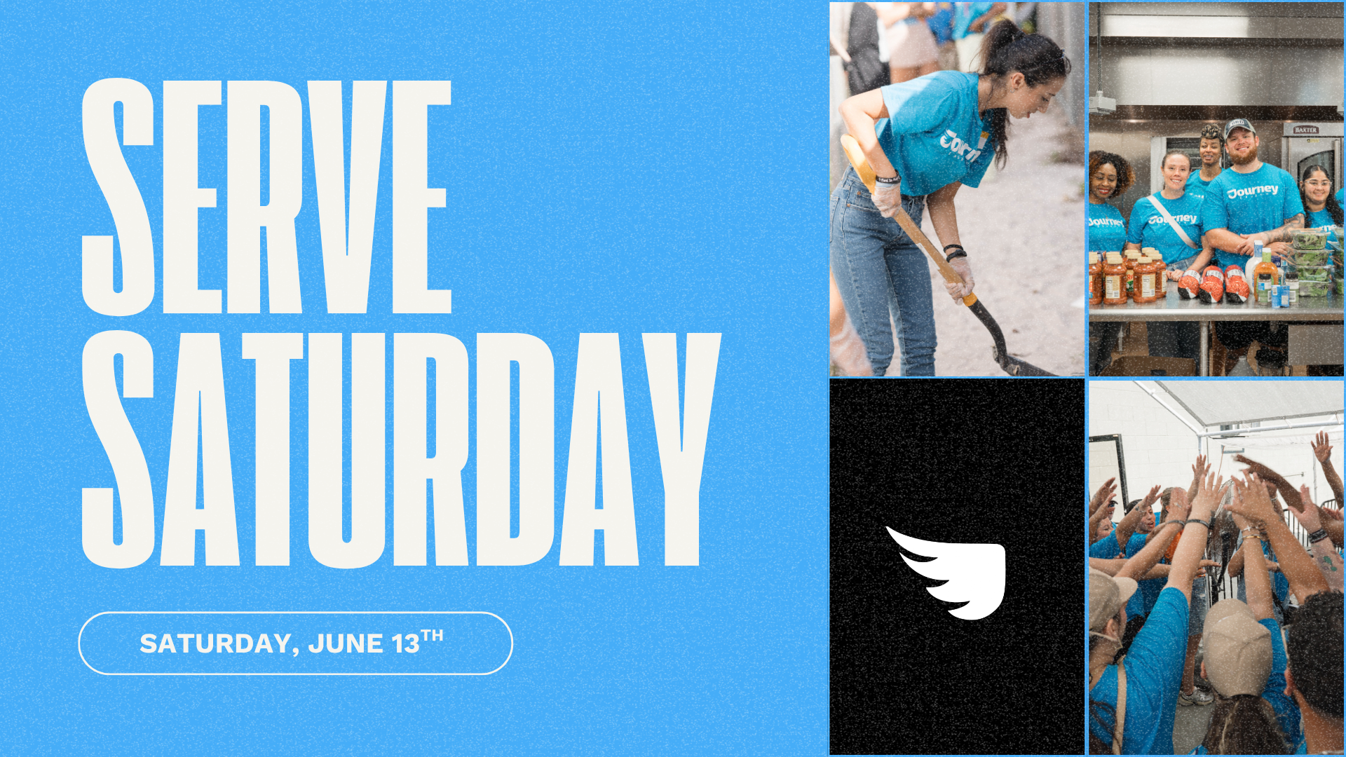 Serve Saturday 