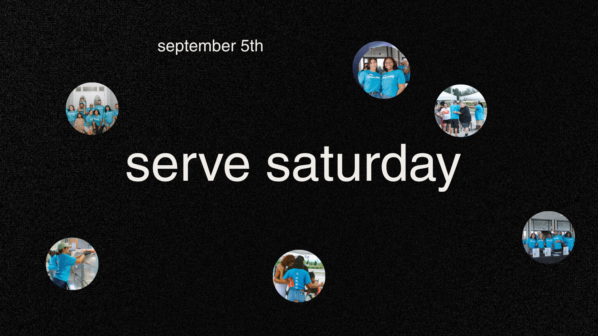 Serve Saturday 