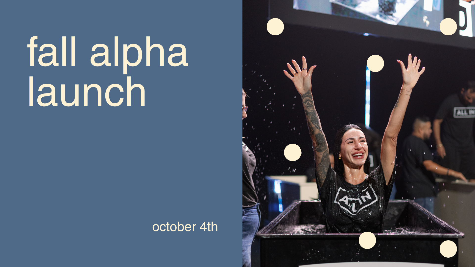 Fall Alpha Groups Launch 