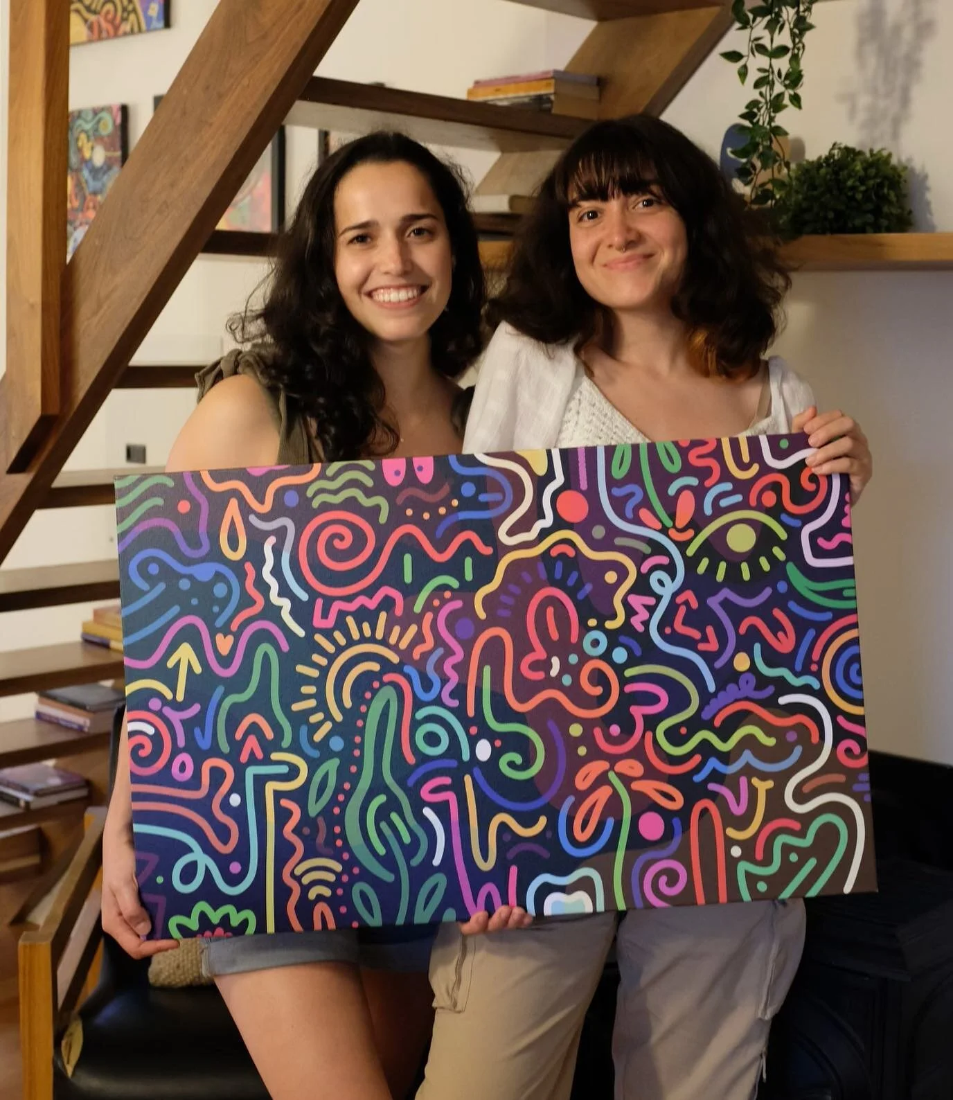 Yesterday I sold my biggest piece ever &ldquo;Naturally Wild&rdquo; to the sweetest @sarahpmedeiros 🙊❤️ I can&rsquo;t wait to see it in it&rsquo;s new home 🇺🇸
.
Having friends who believe in you who encourage you and push you to continue creating 